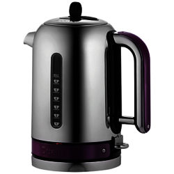 Dualit Made to Order Classic Kettle Stainless Steel/Purple Violet Gloss
